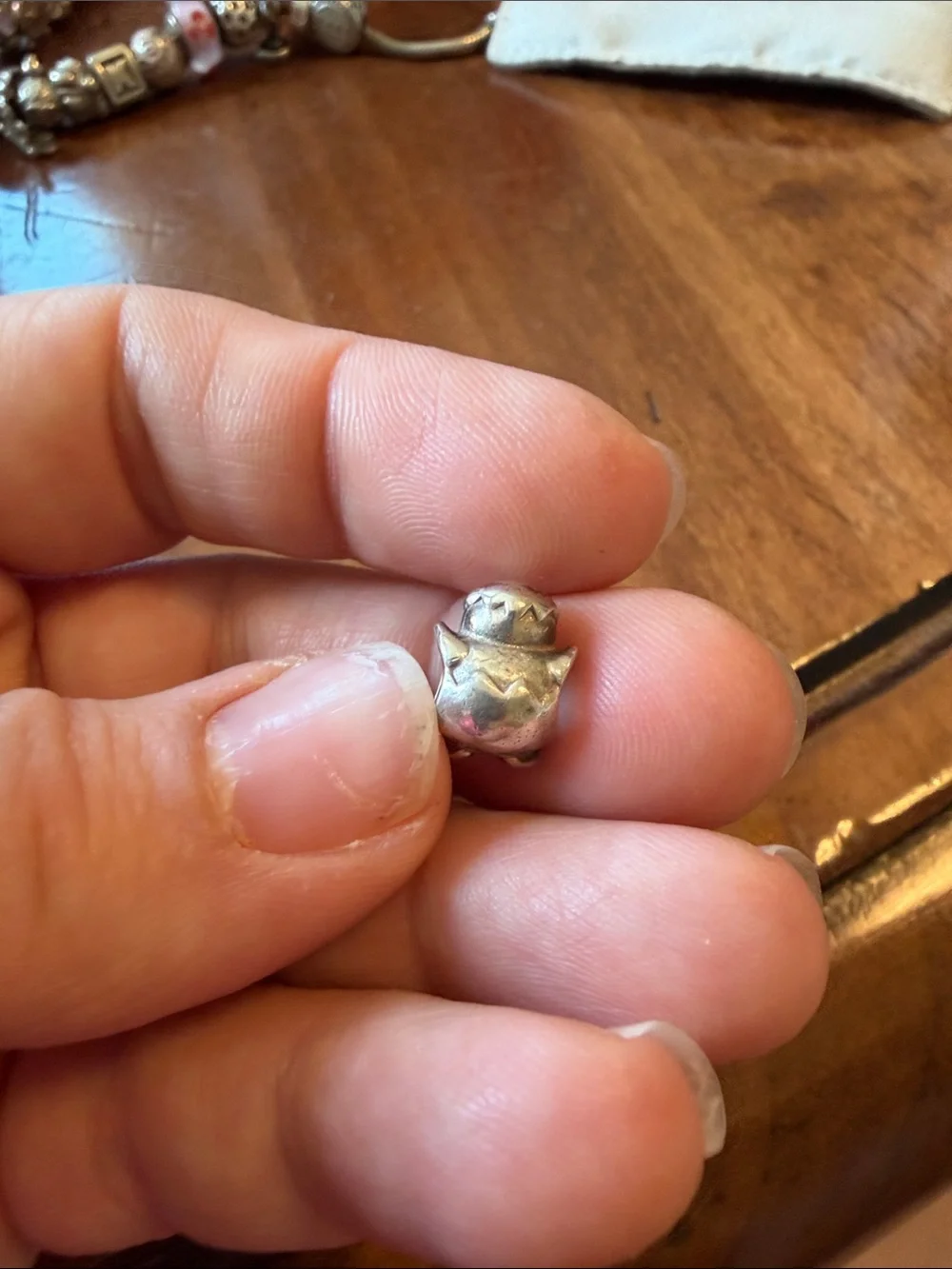Pandora Silver Pet Figurine Charm for Small Pets